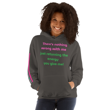 Matching Energy Unisex Hoodie (Pink)