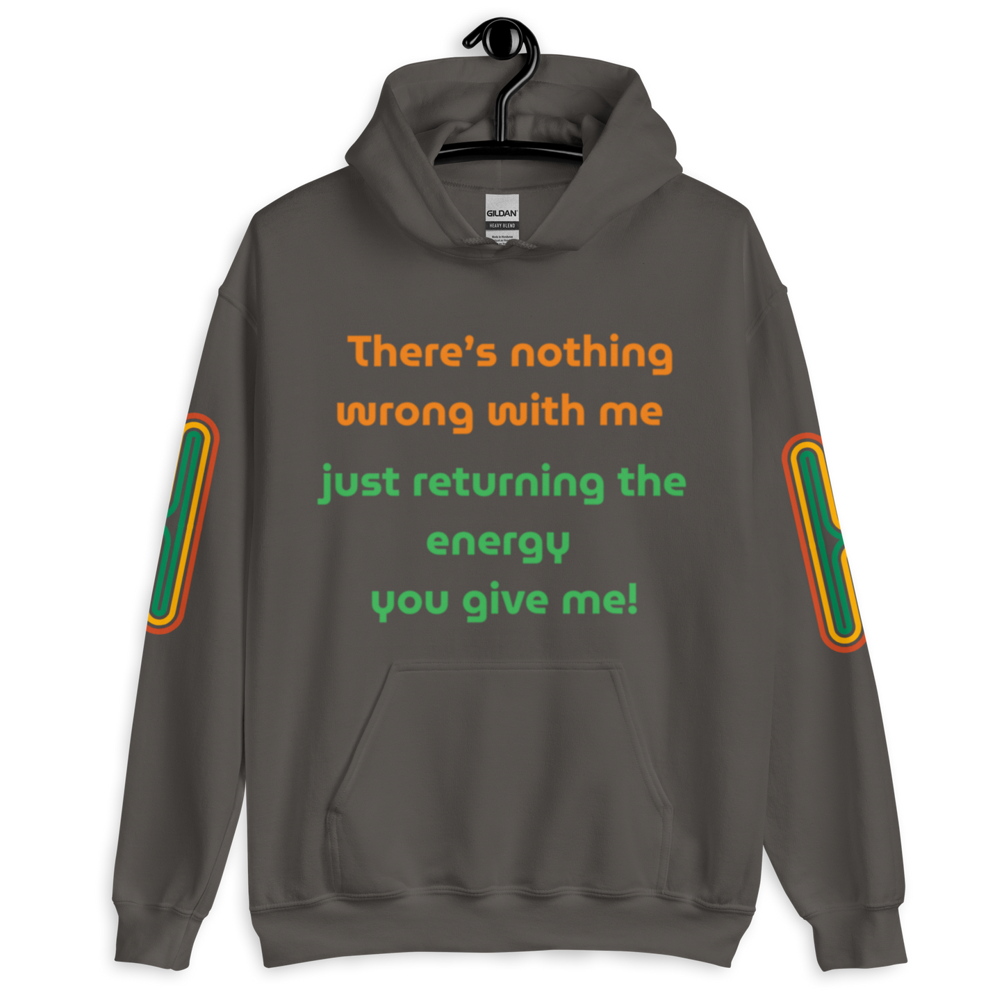 Matching Energy Unisex Hoodie (Orange)