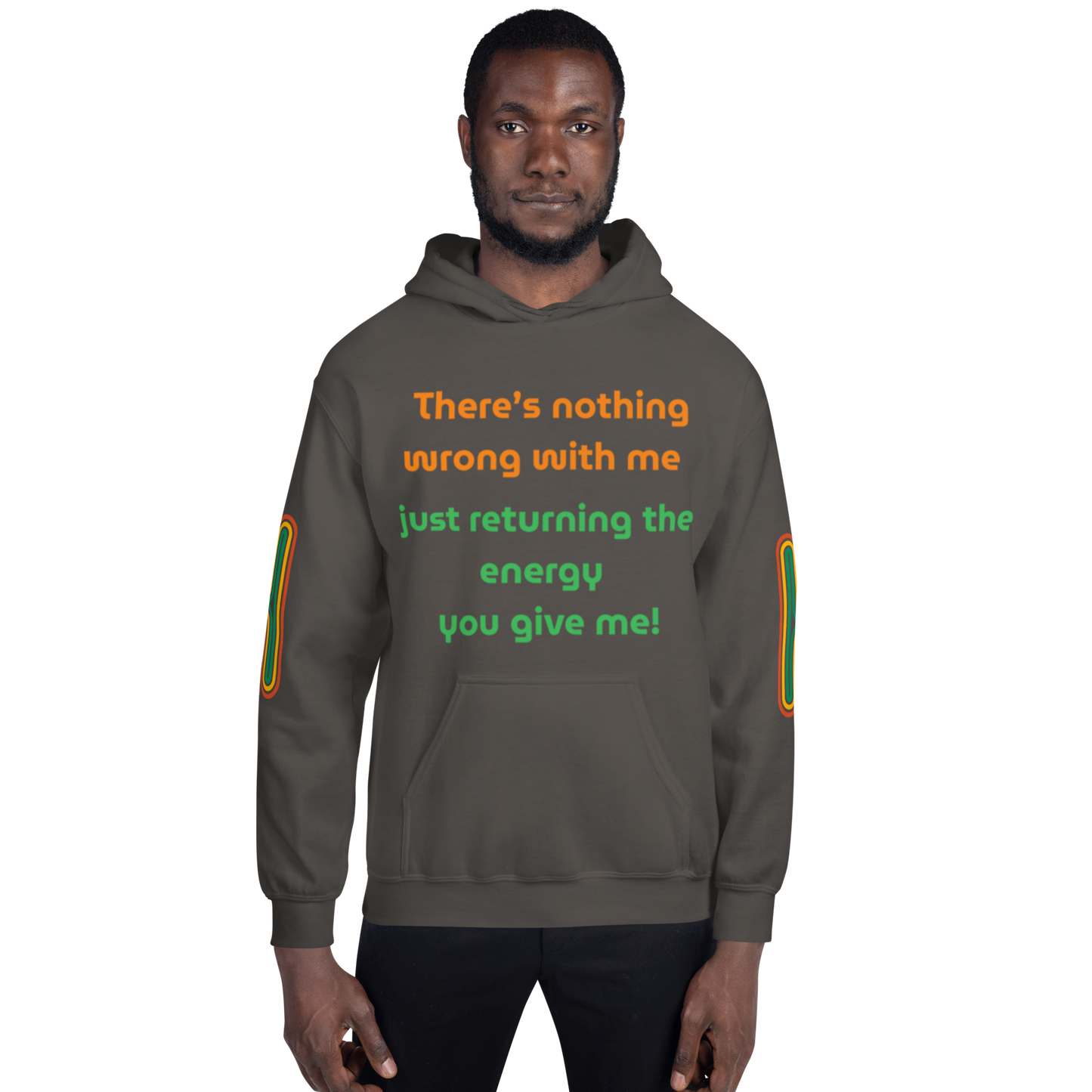 Matching Energy Unisex Hoodie (Orange)