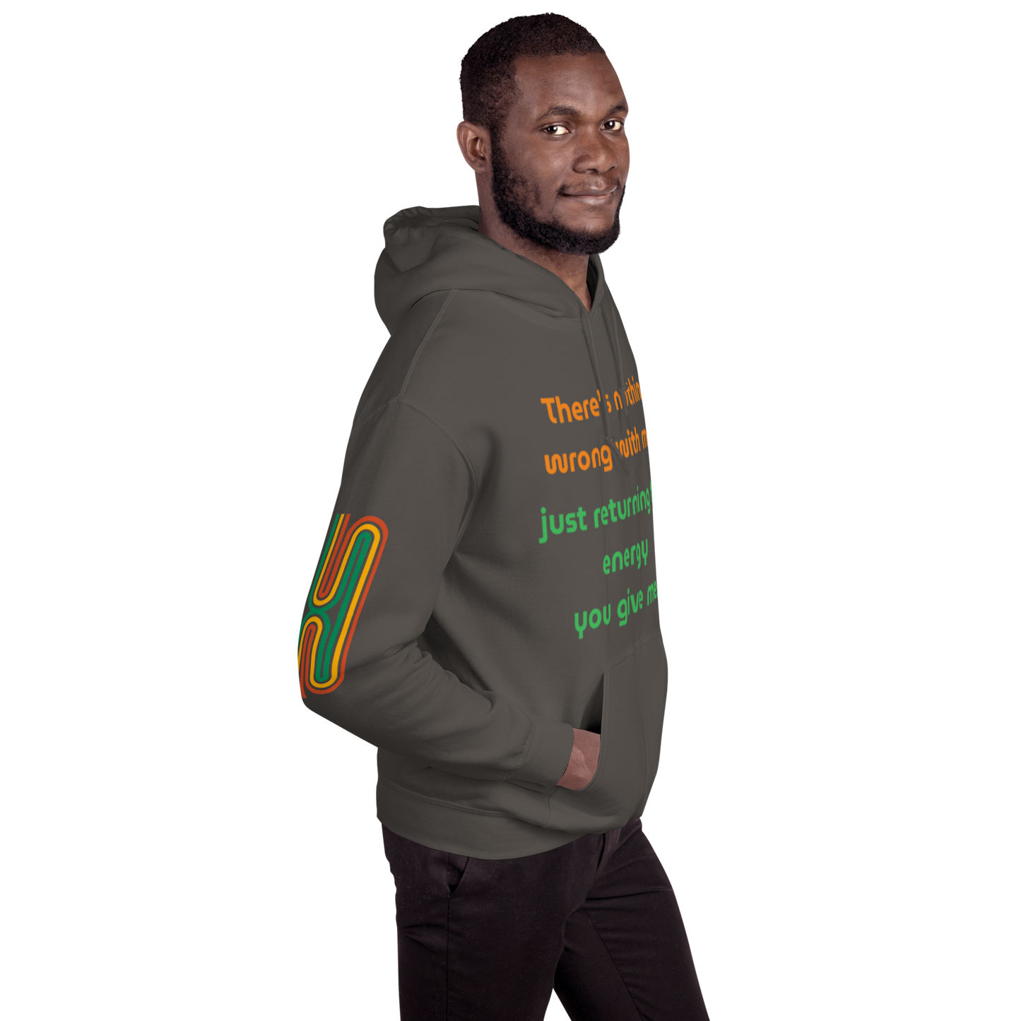 Matching Energy Unisex Hoodie (Orange)