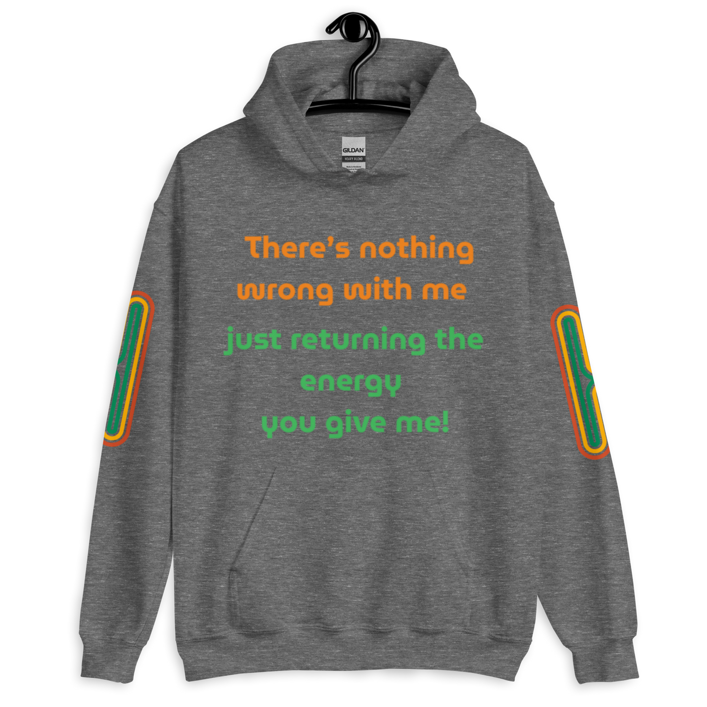Matching Energy Unisex Hoodie (Orange)