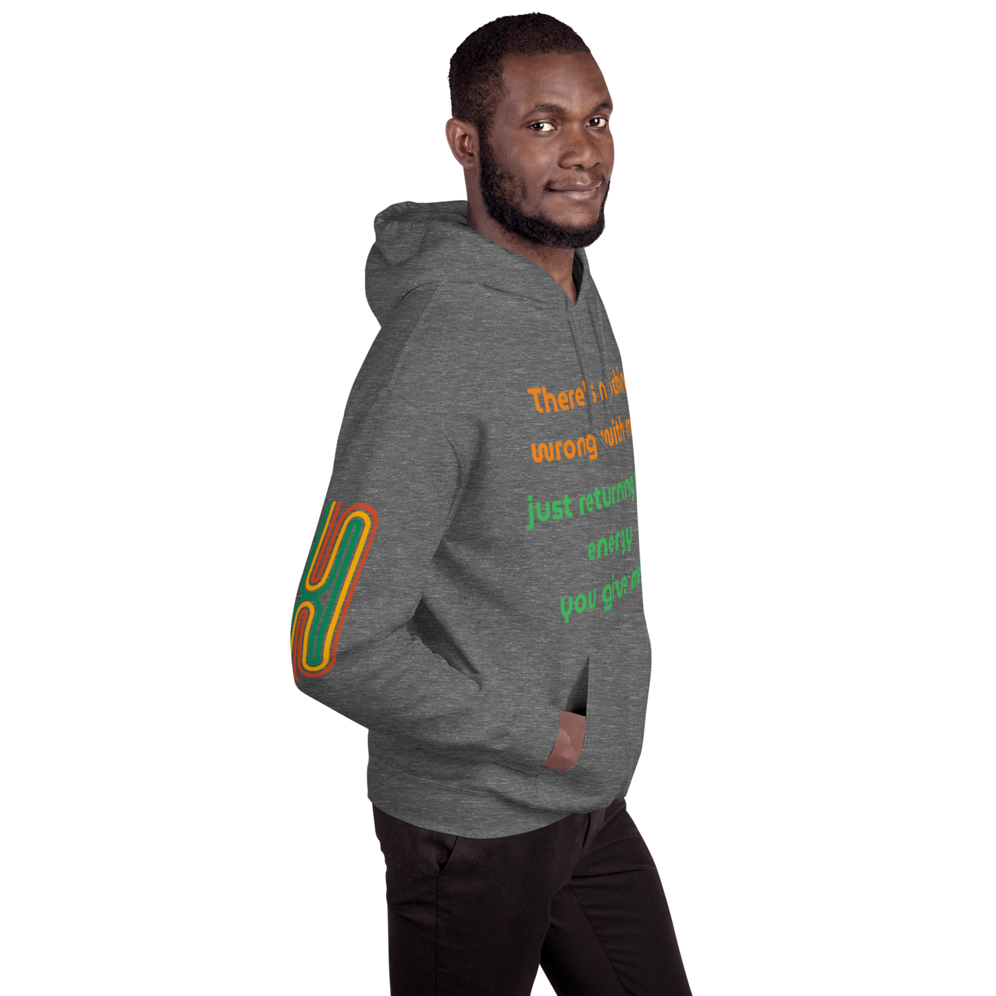 Matching Energy Unisex Hoodie (Orange)