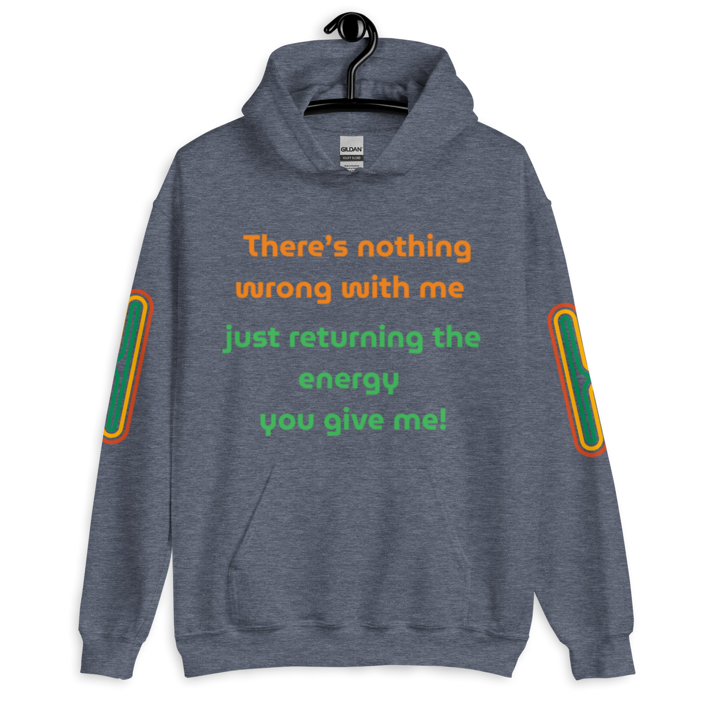 Matching Energy Unisex Hoodie (Orange)