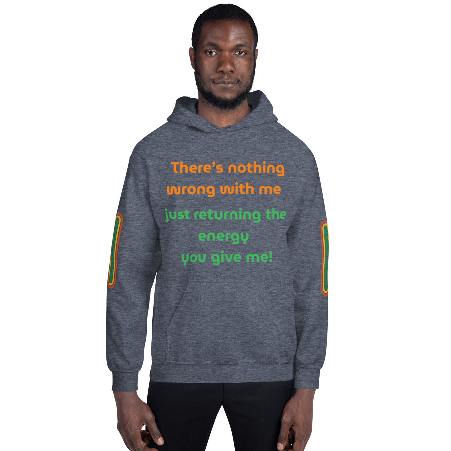 Matching Energy Unisex Hoodie (Orange)