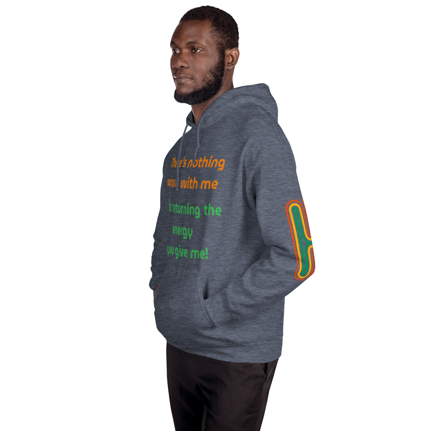 Matching Energy Unisex Hoodie (Orange)