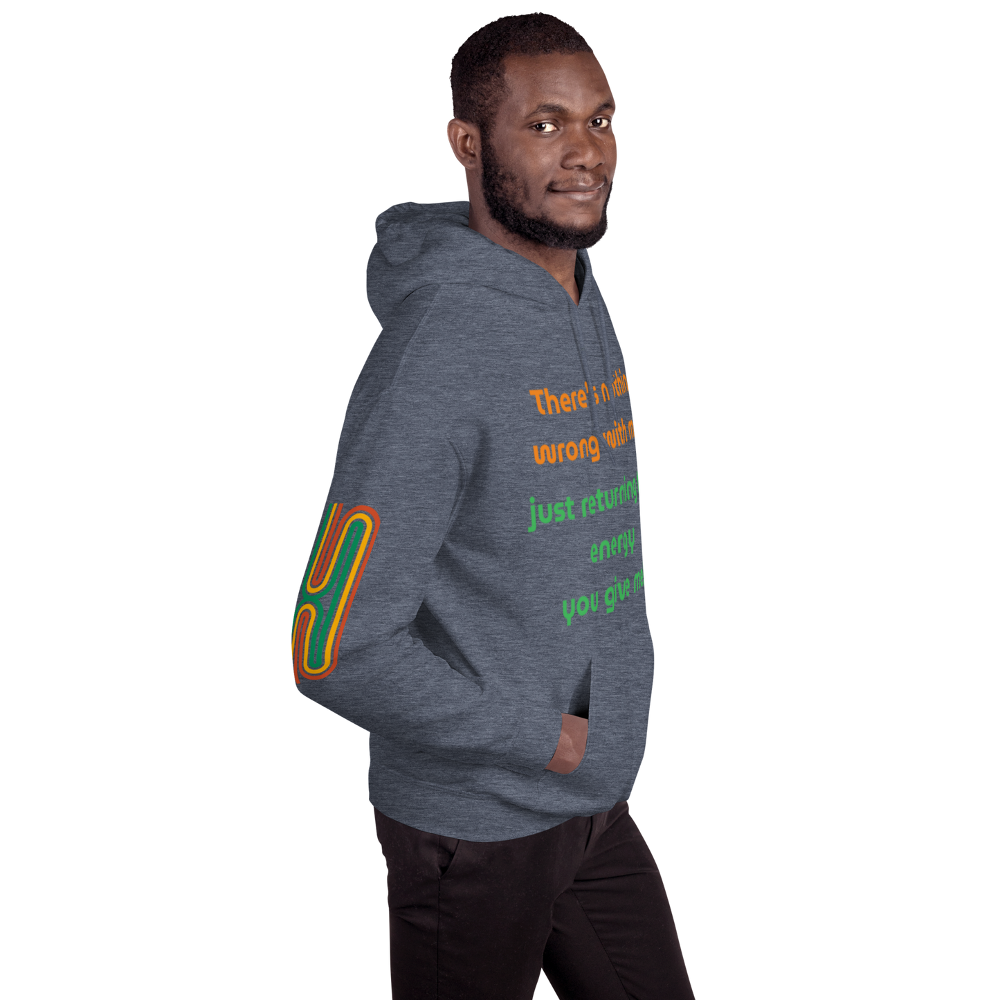 Matching Energy Unisex Hoodie (Orange)
