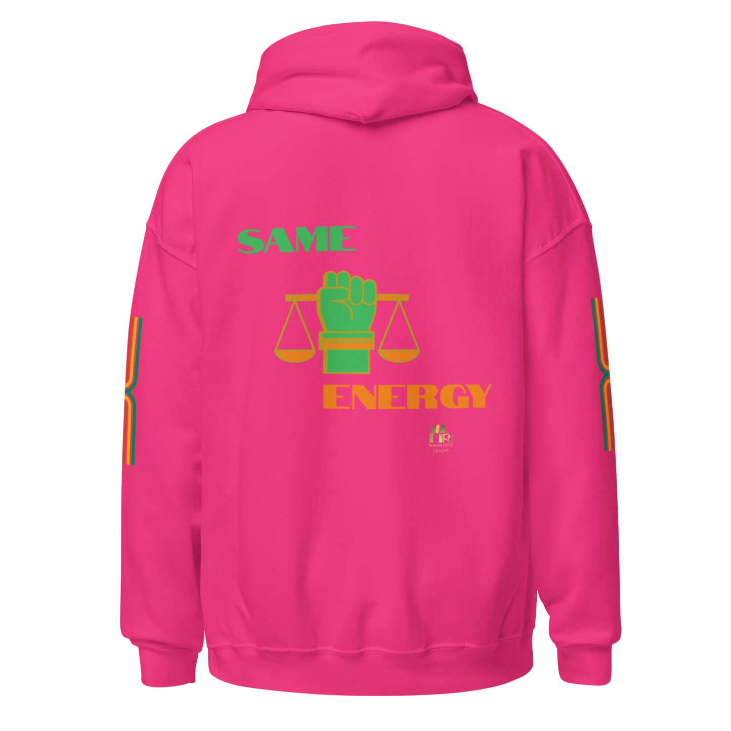 Matching Energy Unisex Hoodie (Orange)