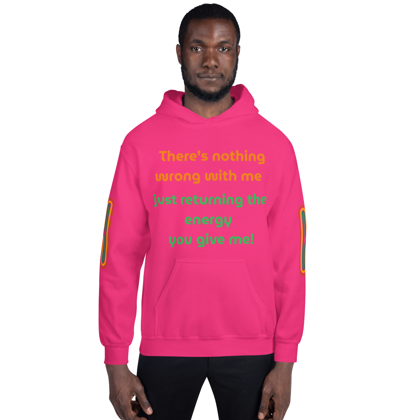 Matching Energy Unisex Hoodie (Orange)