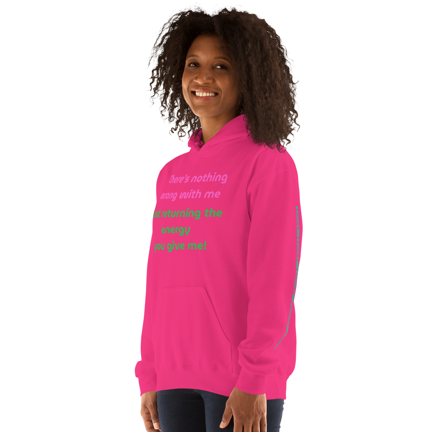 Matching Energy Unisex Hoodie (Pink)