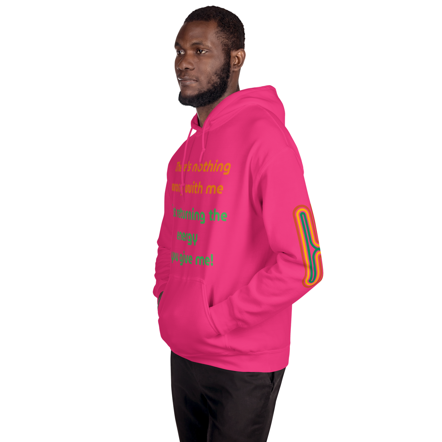 Matching Energy Unisex Hoodie (Orange)