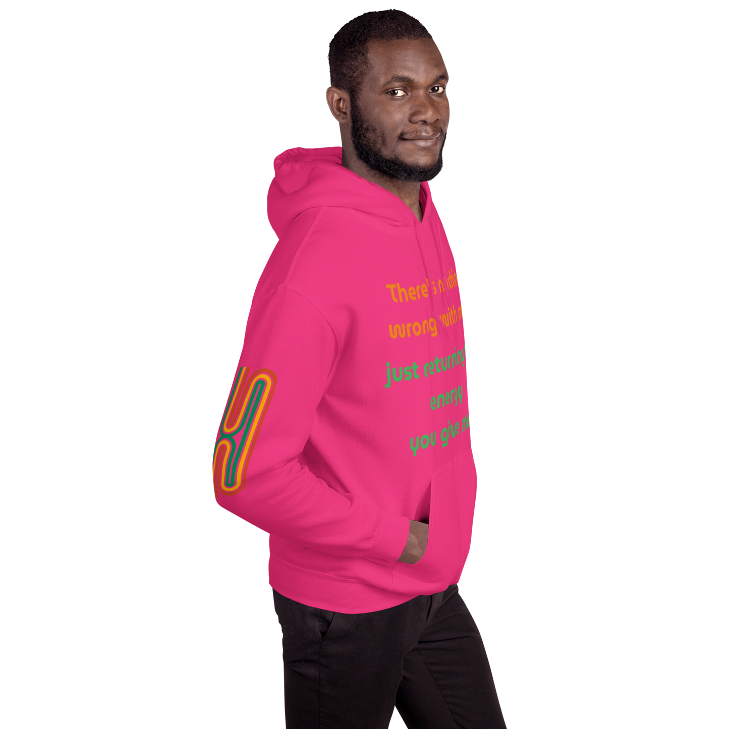 Matching Energy Unisex Hoodie (Orange)