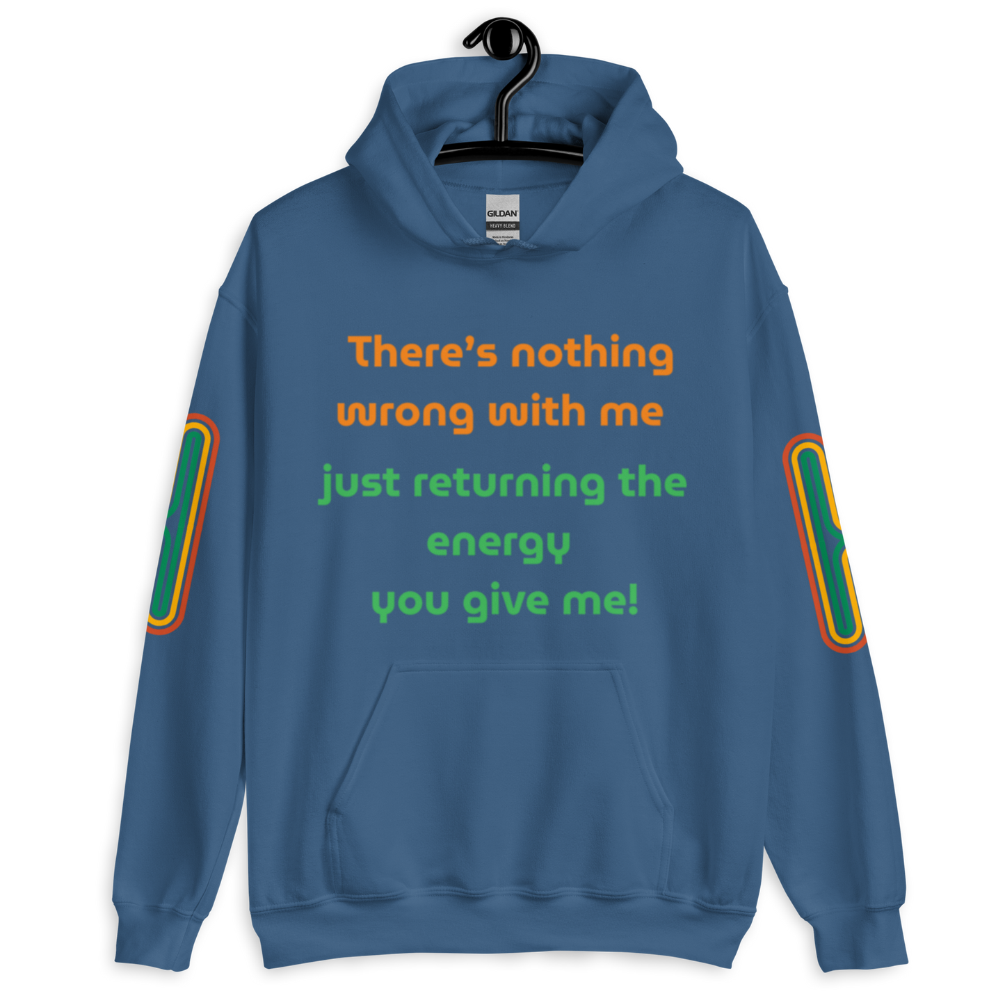 Matching Energy Unisex Hoodie (Orange)