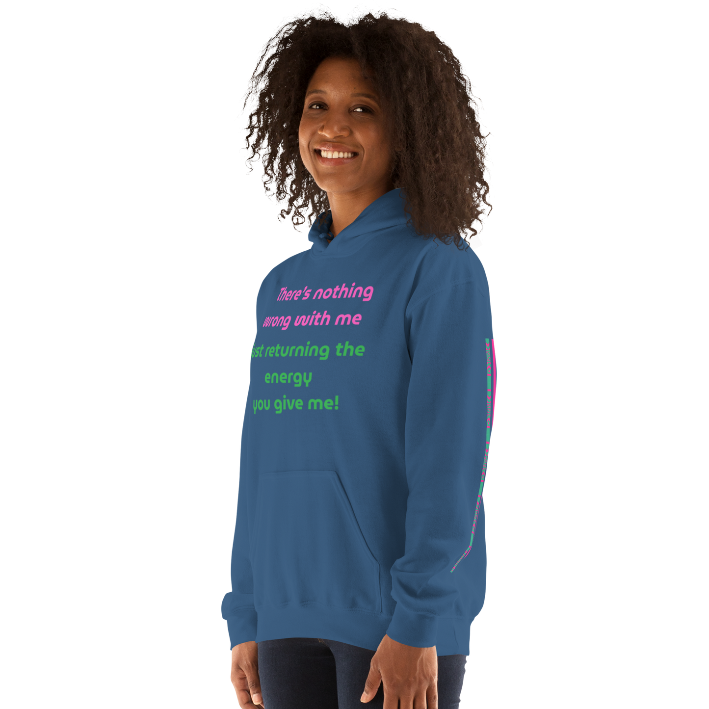 Matching Energy Unisex Hoodie (Pink)