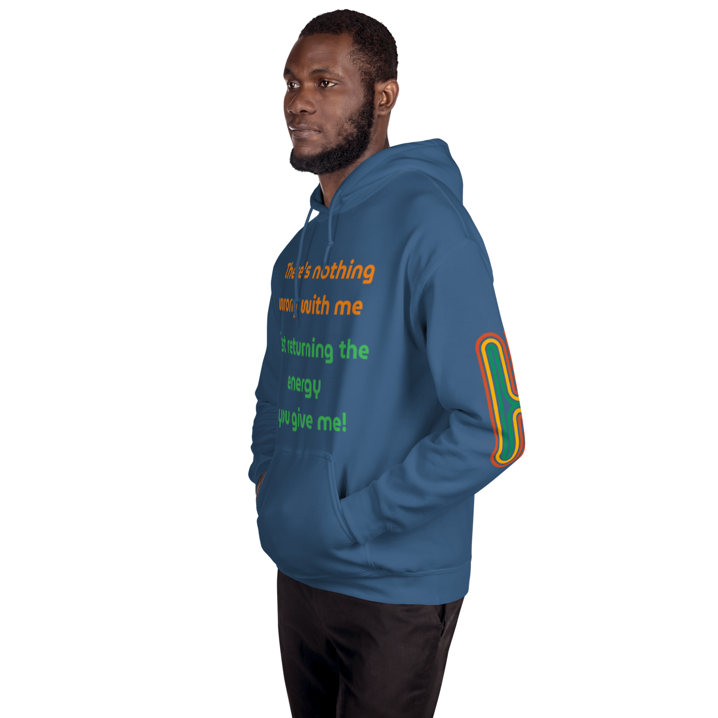 Matching Energy Unisex Hoodie (Orange)