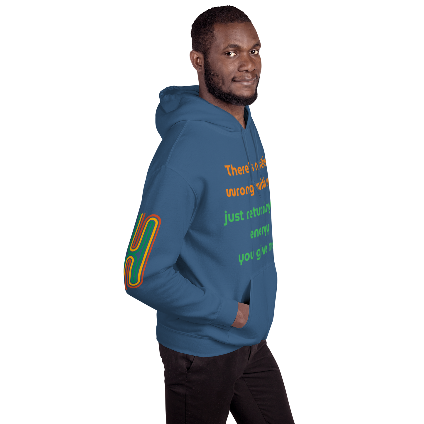Matching Energy Unisex Hoodie (Orange)