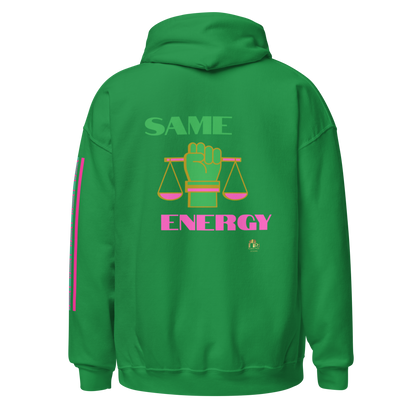 Matching Energy Unisex Hoodie (Pink)