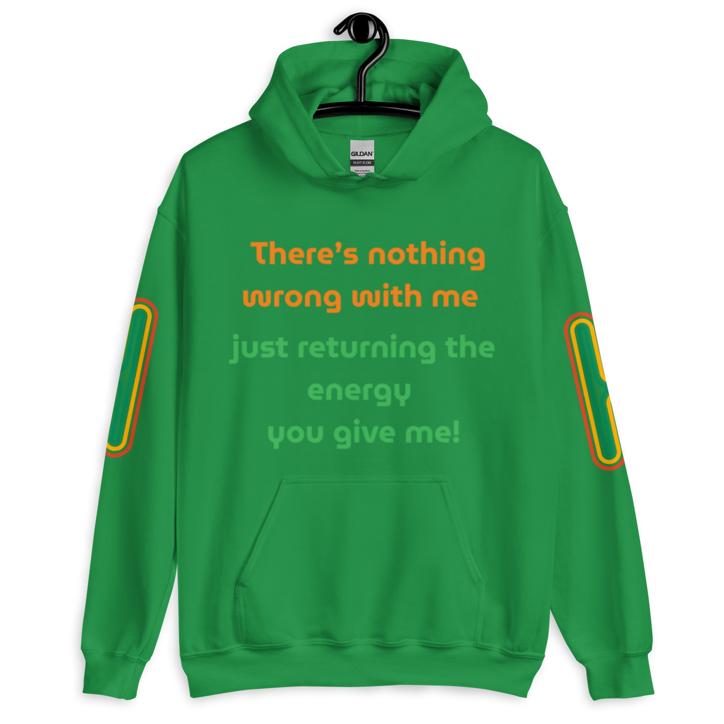 Matching Energy Unisex Hoodie (Orange)