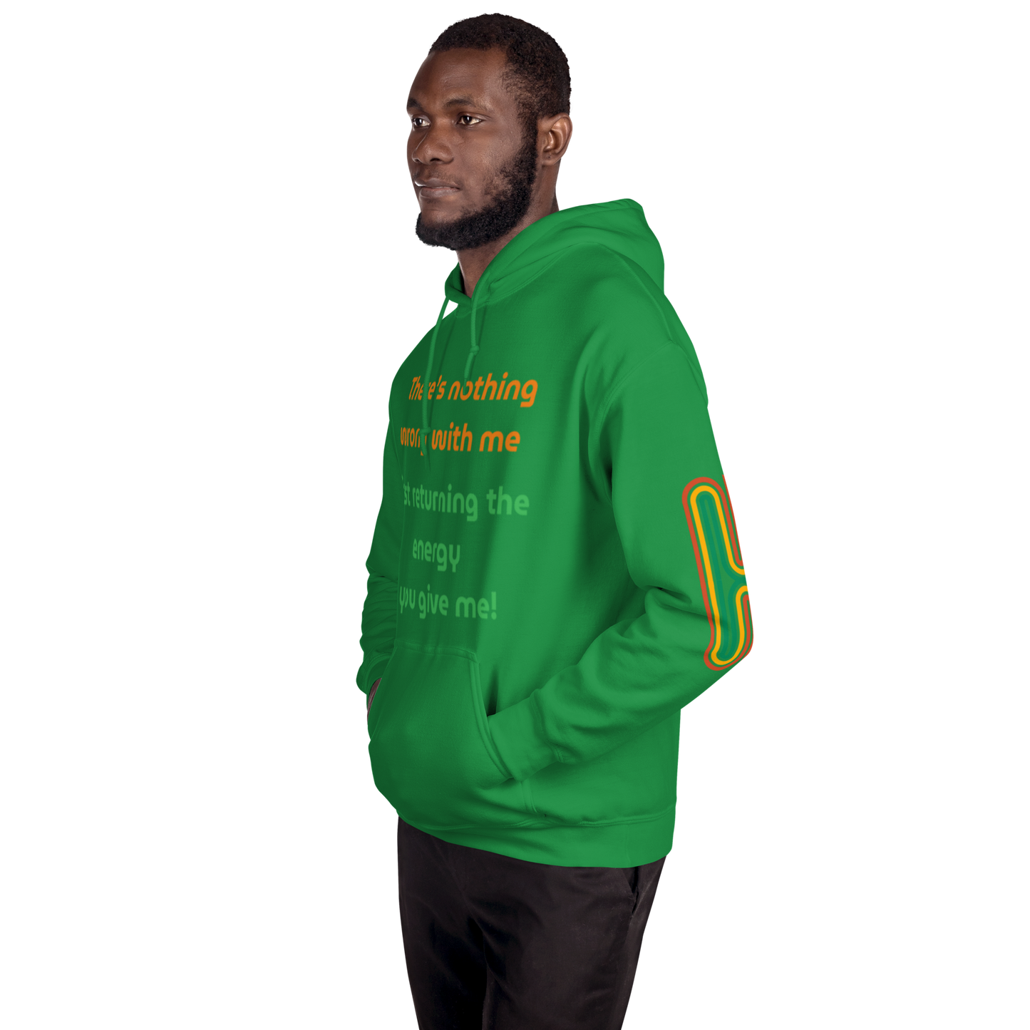 Matching Energy Unisex Hoodie (Orange)