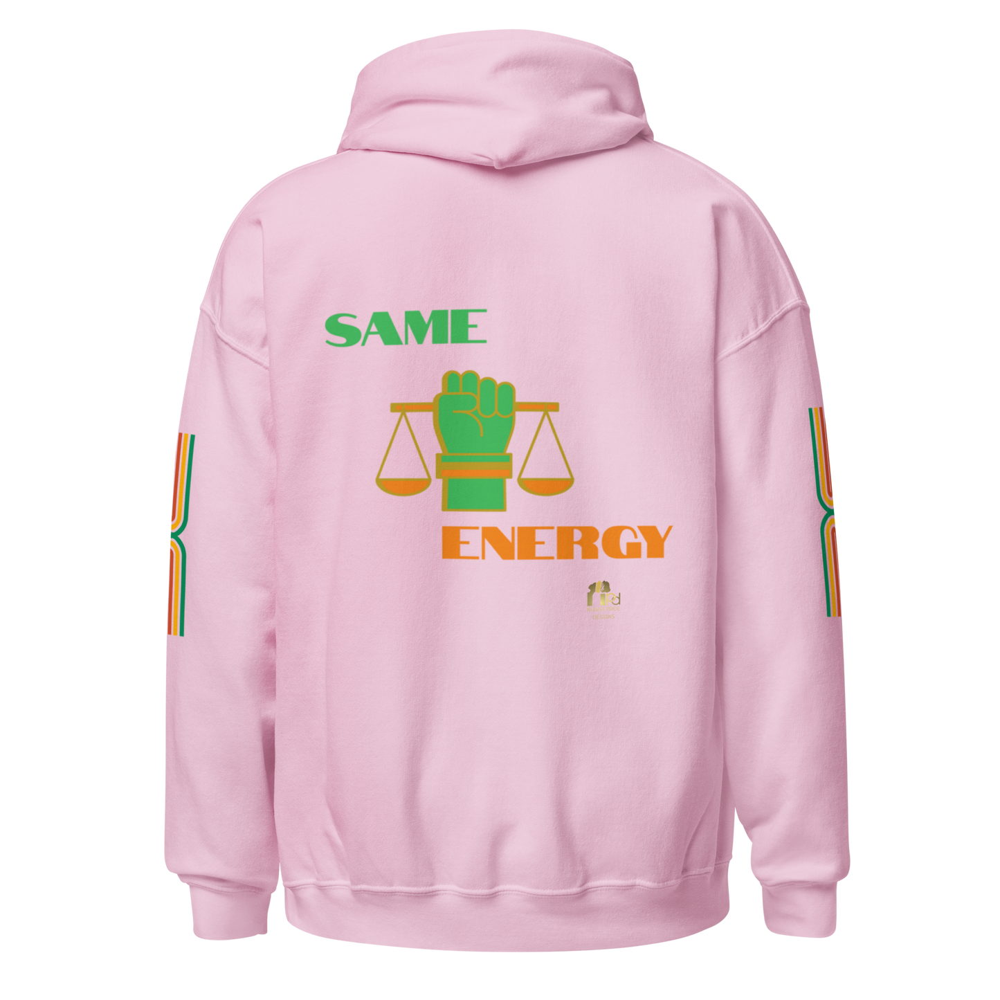 Matching Energy Unisex Hoodie (Orange)