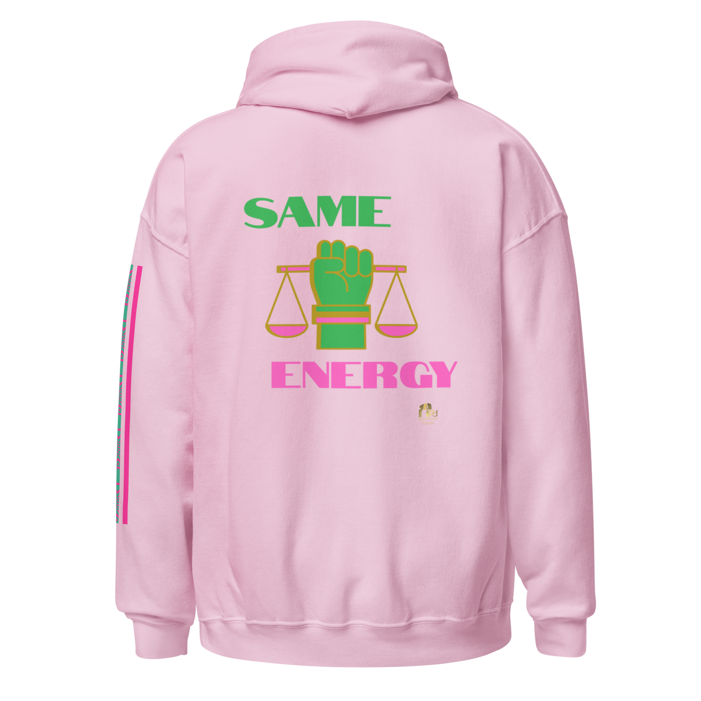 Matching Energy Unisex Hoodie (Pink)