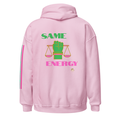Matching Energy Unisex Hoodie (Pink)
