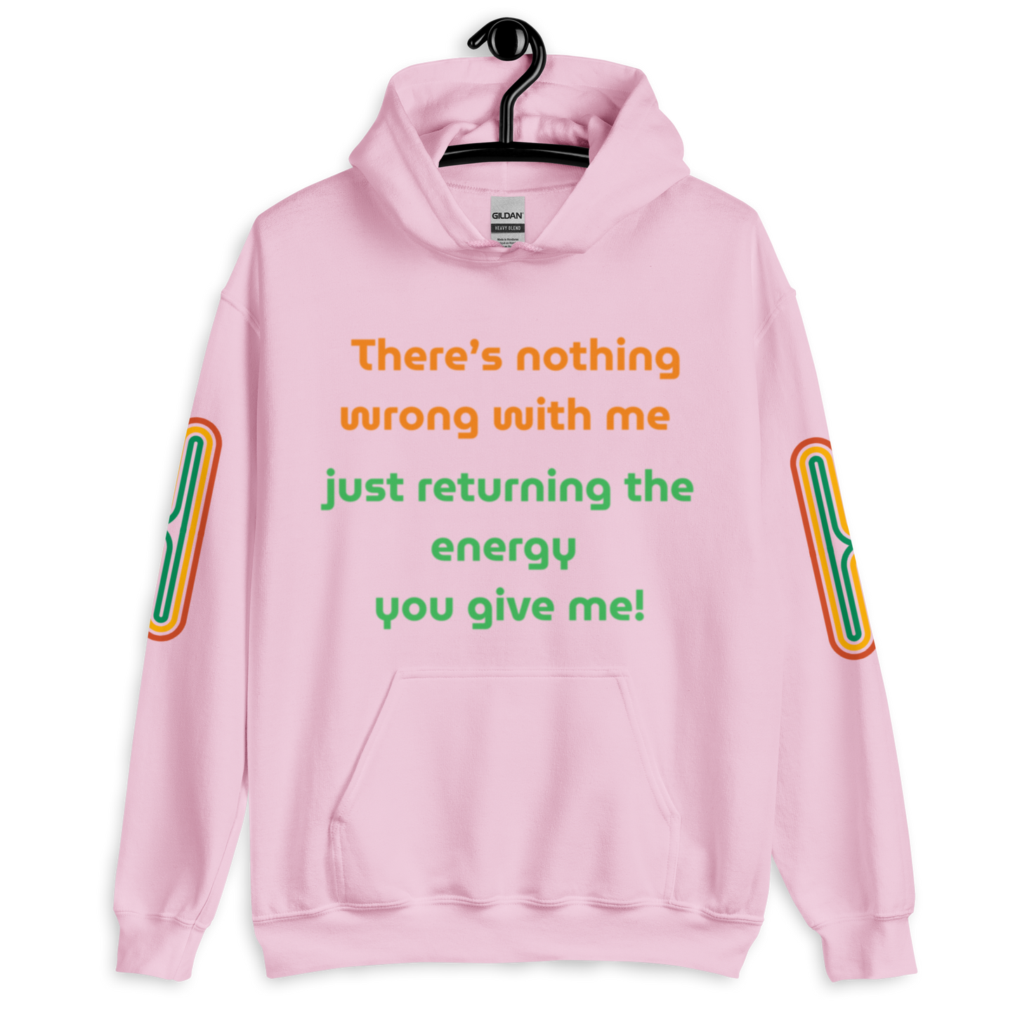 Matching Energy Unisex Hoodie (Orange)