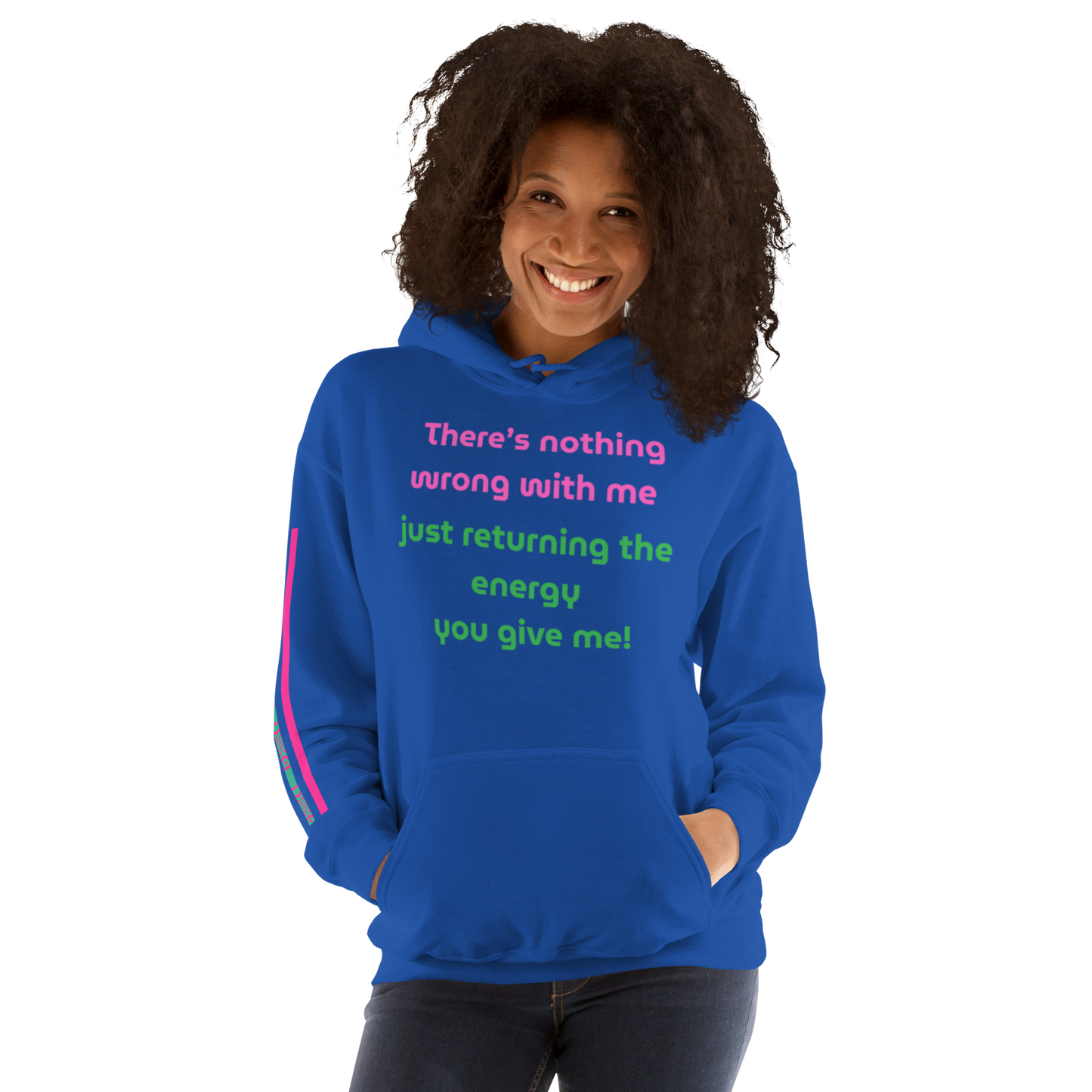 Matching Energy Unisex Hoodie (Pink)