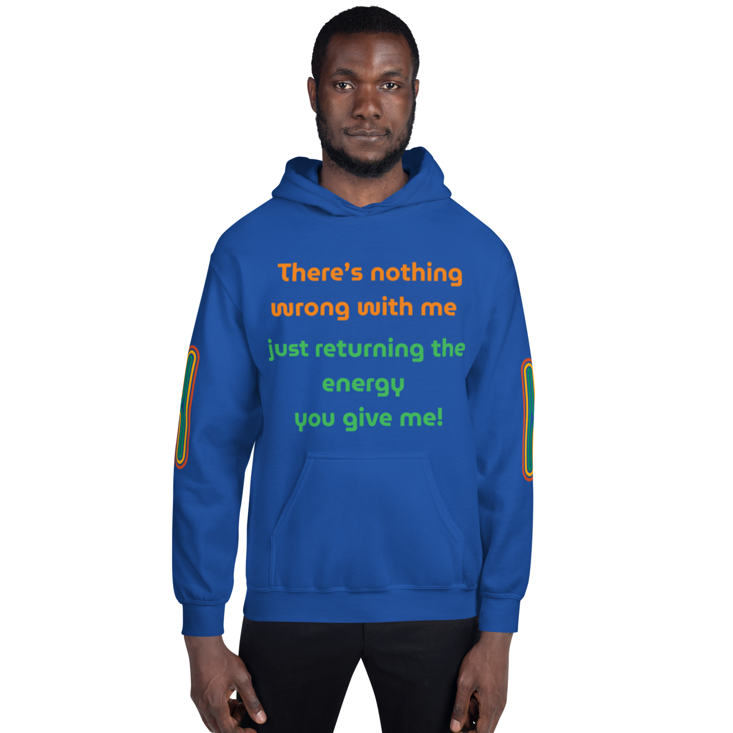 Matching Energy Unisex Hoodie (Orange)