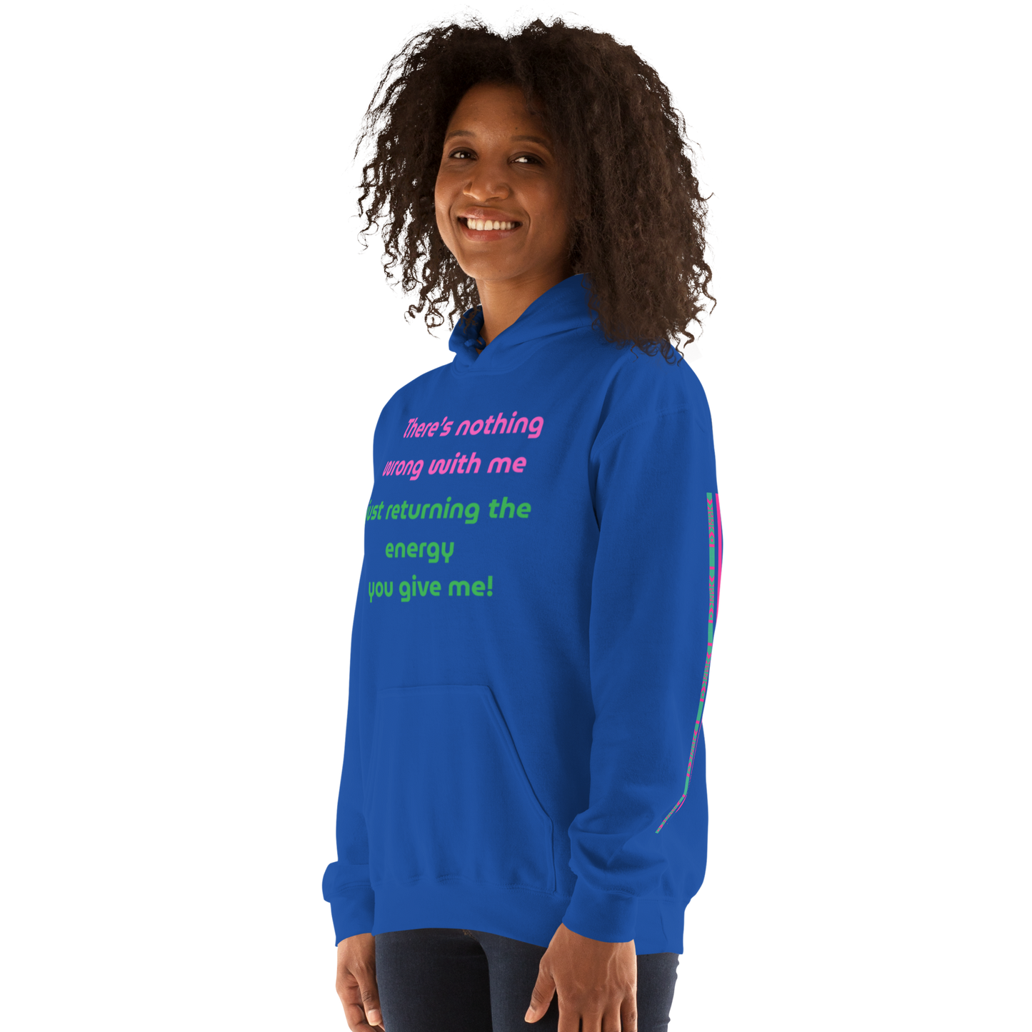 Matching Energy Unisex Hoodie (Pink)