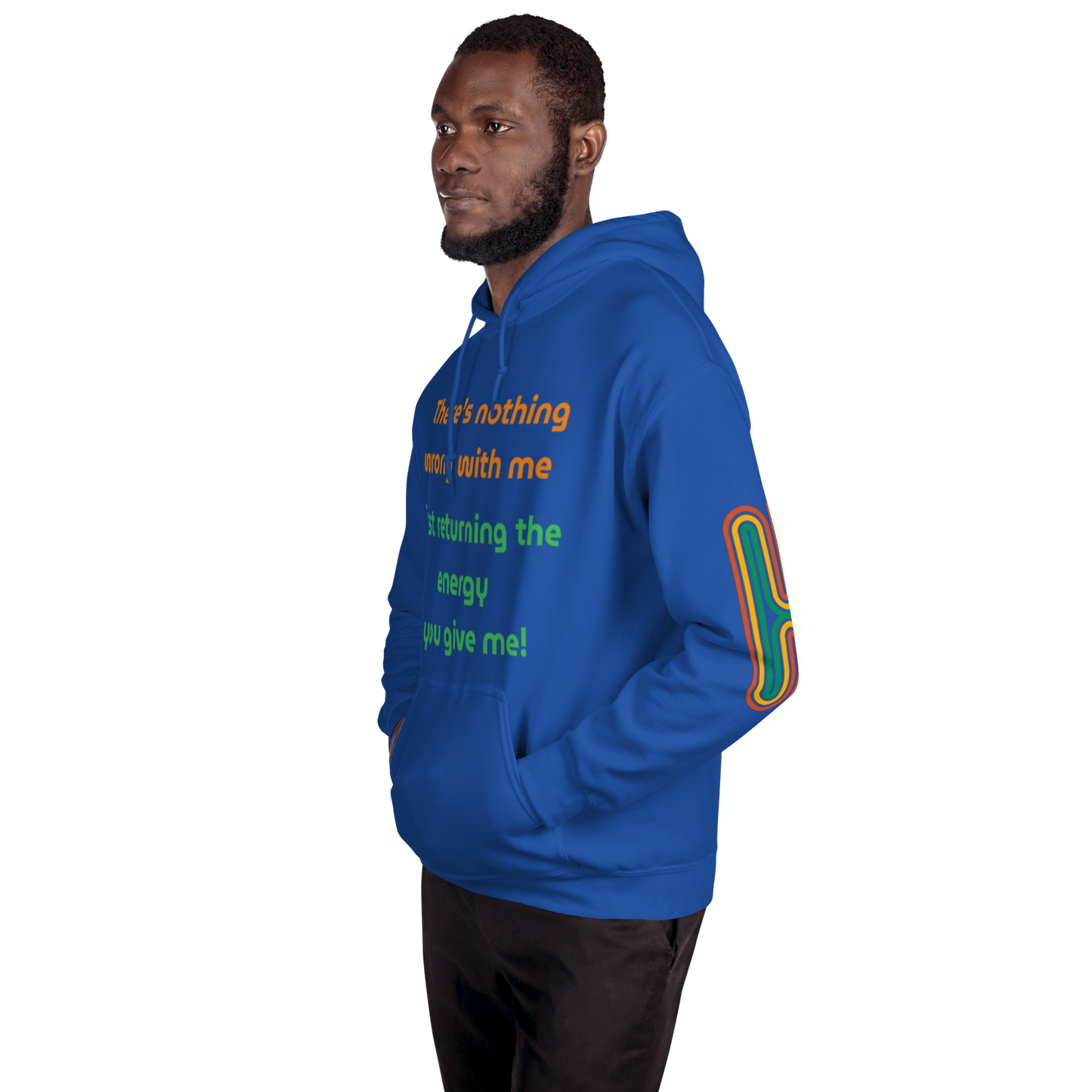 Matching Energy Unisex Hoodie (Orange)