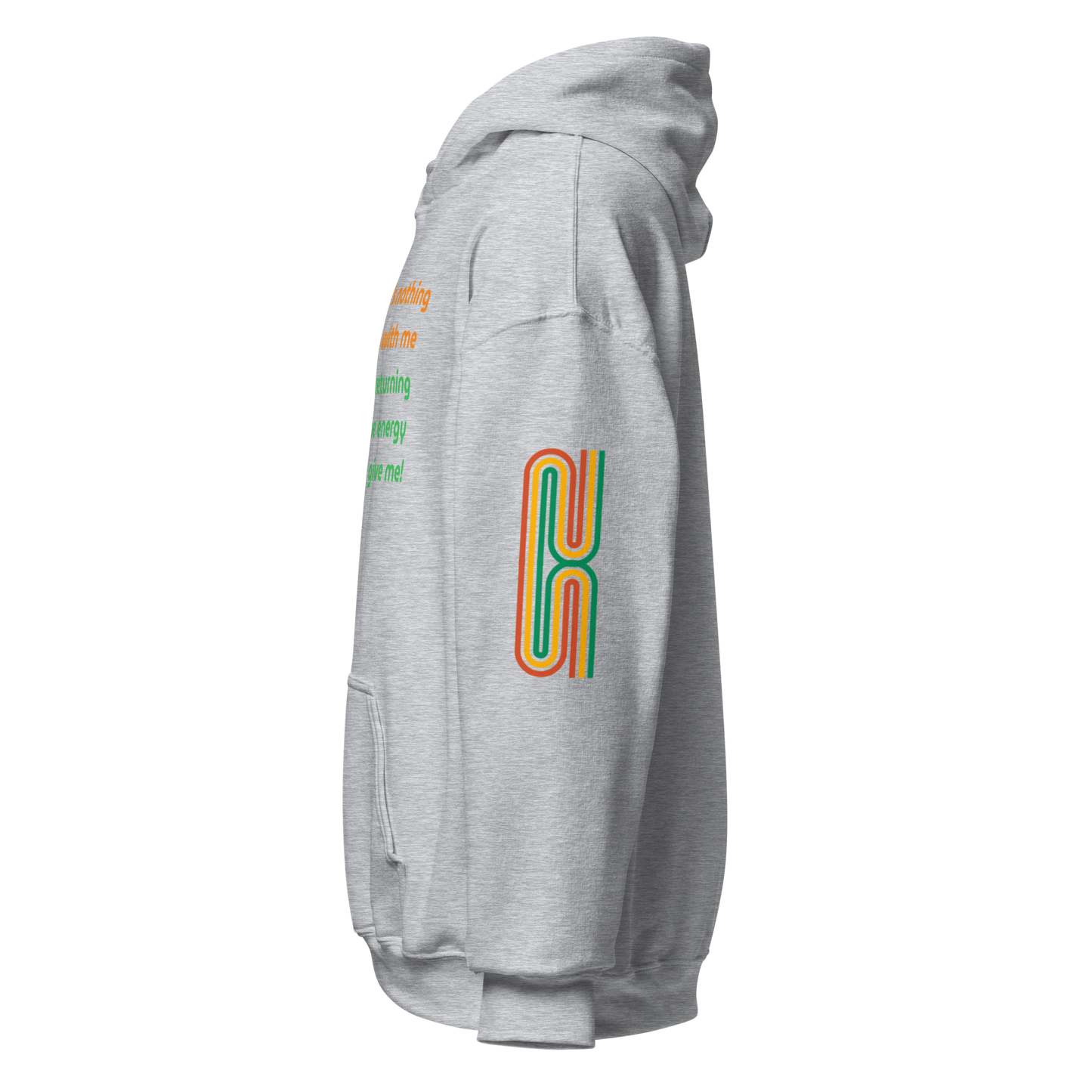 Matching Energy Unisex Hoodie (Orange)