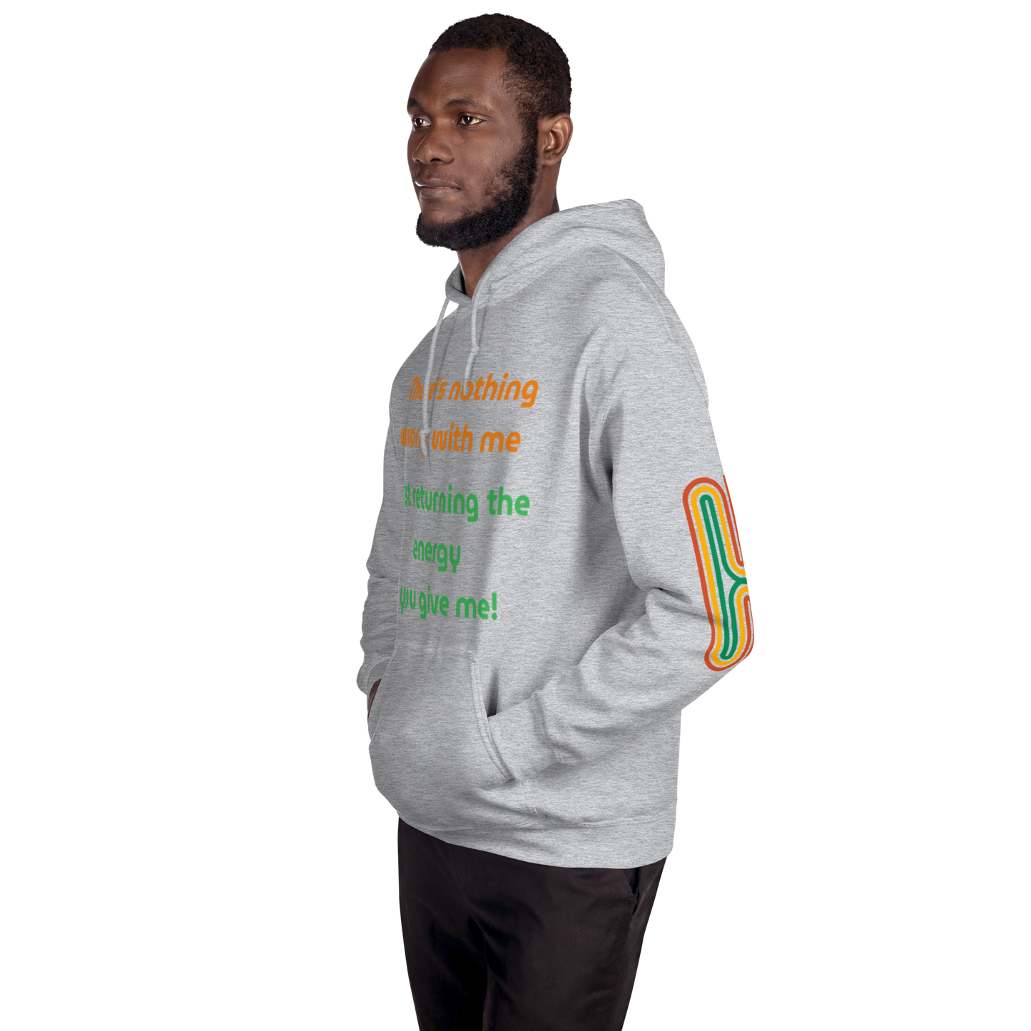 Matching Energy Unisex Hoodie (Orange)