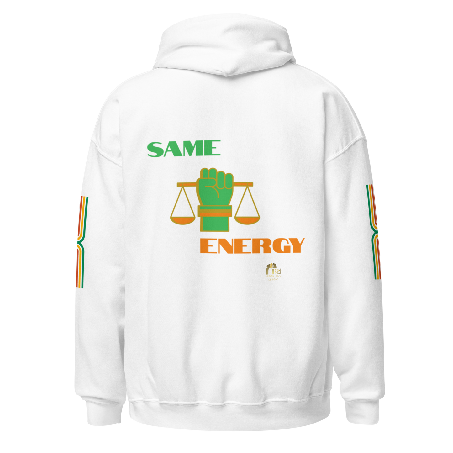Matching Energy Unisex Hoodie (Orange)