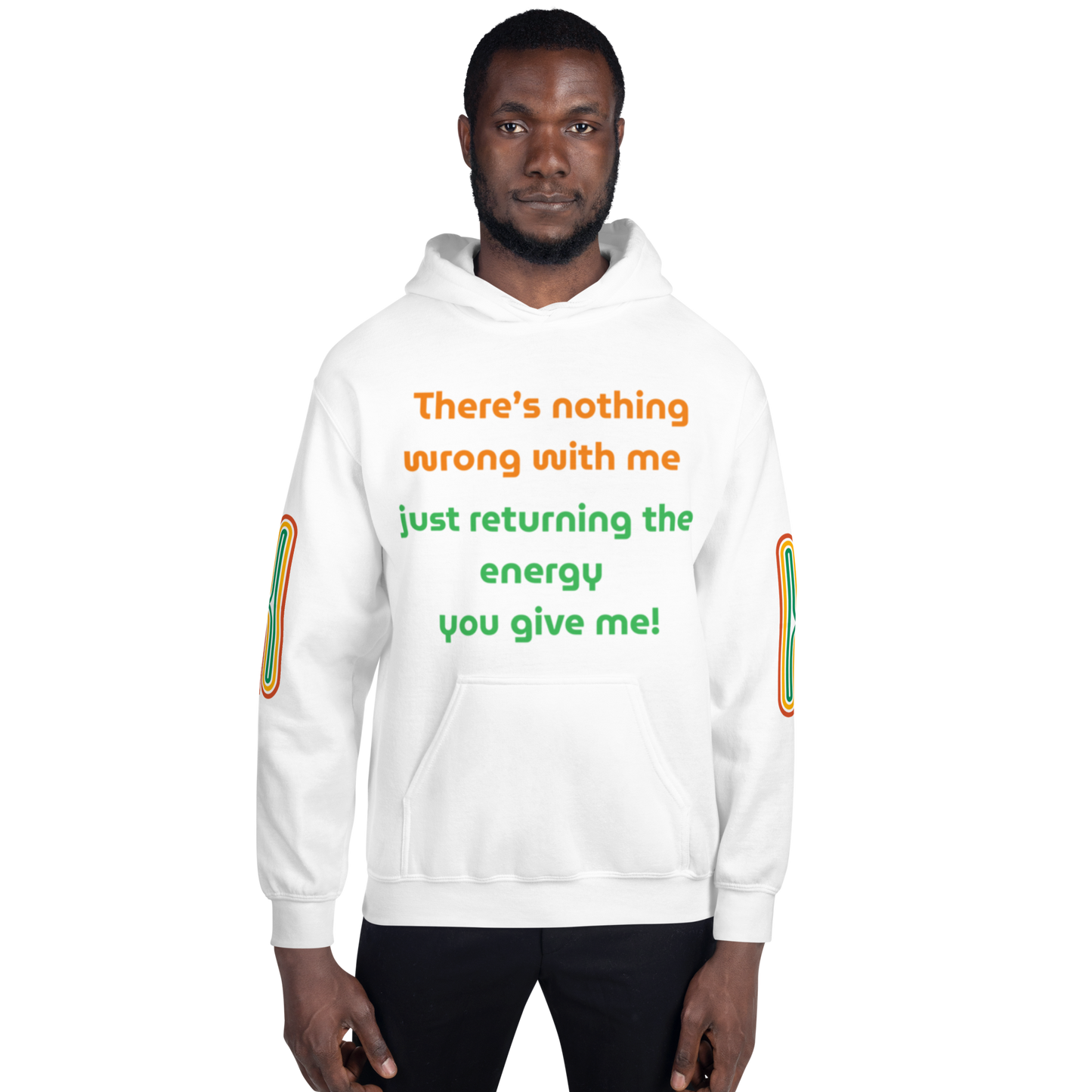 Matching Energy Unisex Hoodie (Orange)