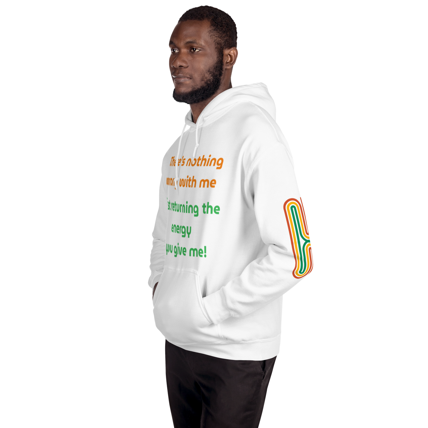 Matching Energy Unisex Hoodie (Orange)