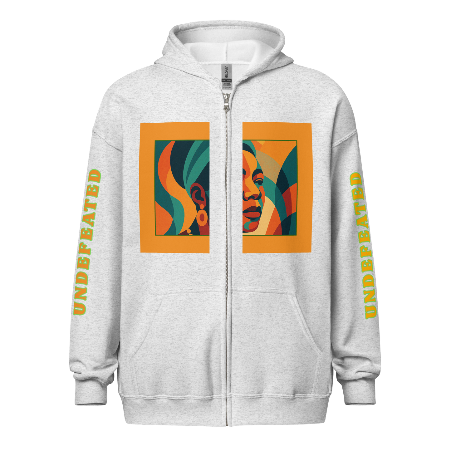 "Undefeated" Maya Angelou Tribute Unisex Hoodie
