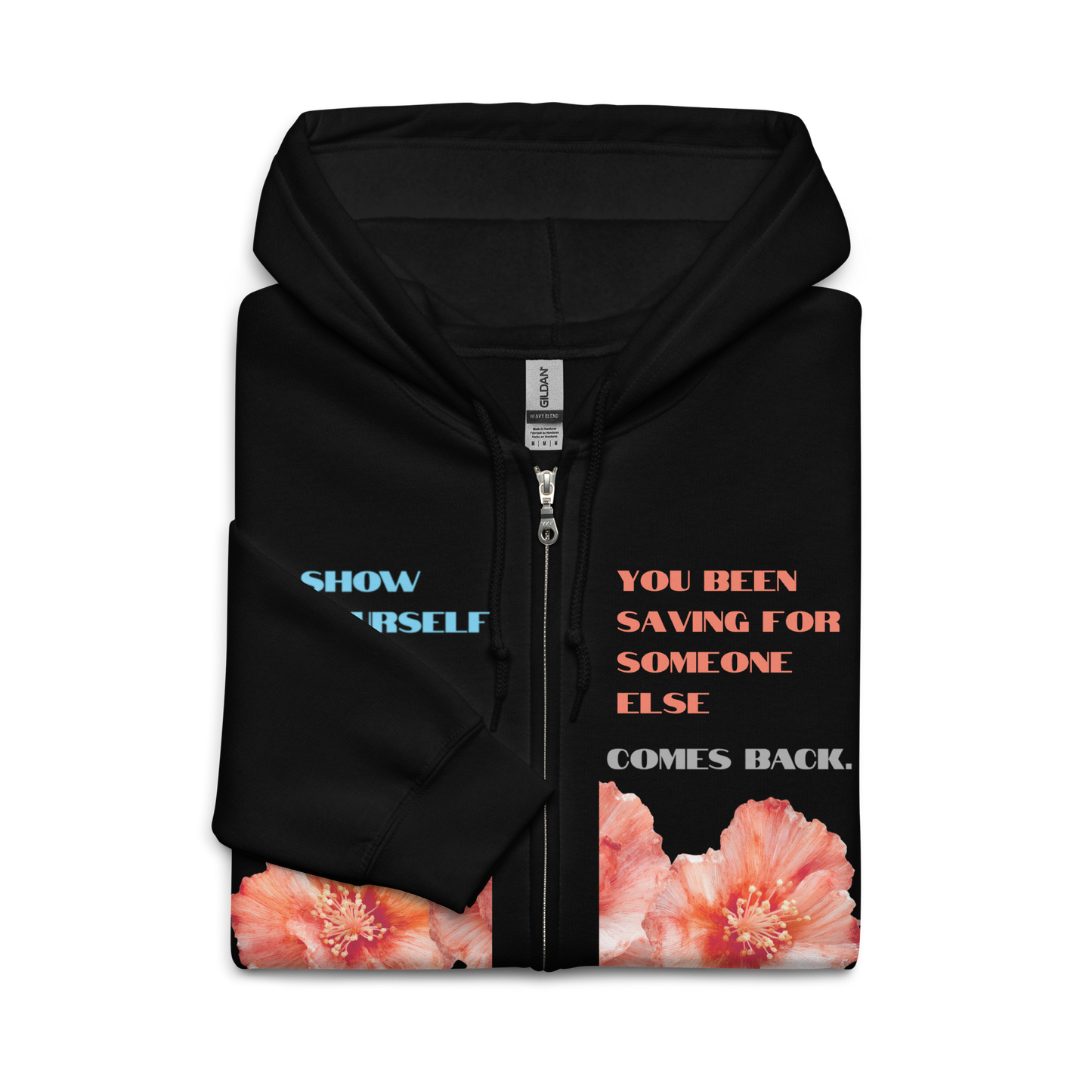 Self Love Zip Hoodie for Women