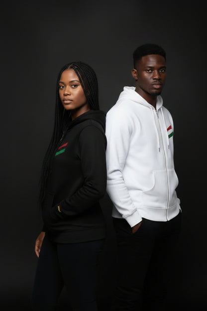 Heritage Pan-African Unisex Zip Hoodie