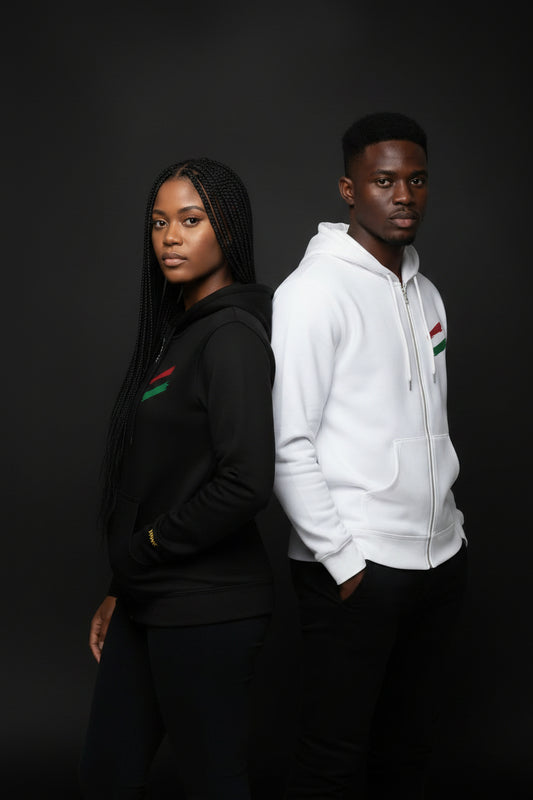 Heritage Pan-African Unisex Zip Hoodie