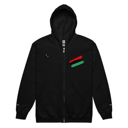 Heritage Pan-African Unisex Zip Hoodie