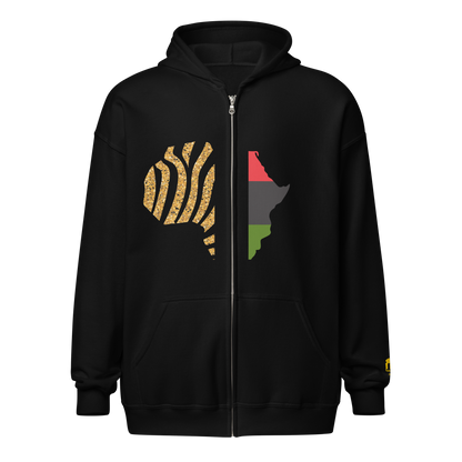 African Legacy Zip Unisex Hoodie