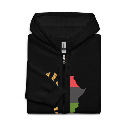 African Legacy Zip Unisex Hoodie
