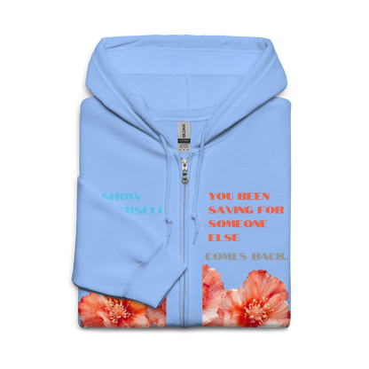 Self Love Zip Hoodie for Women