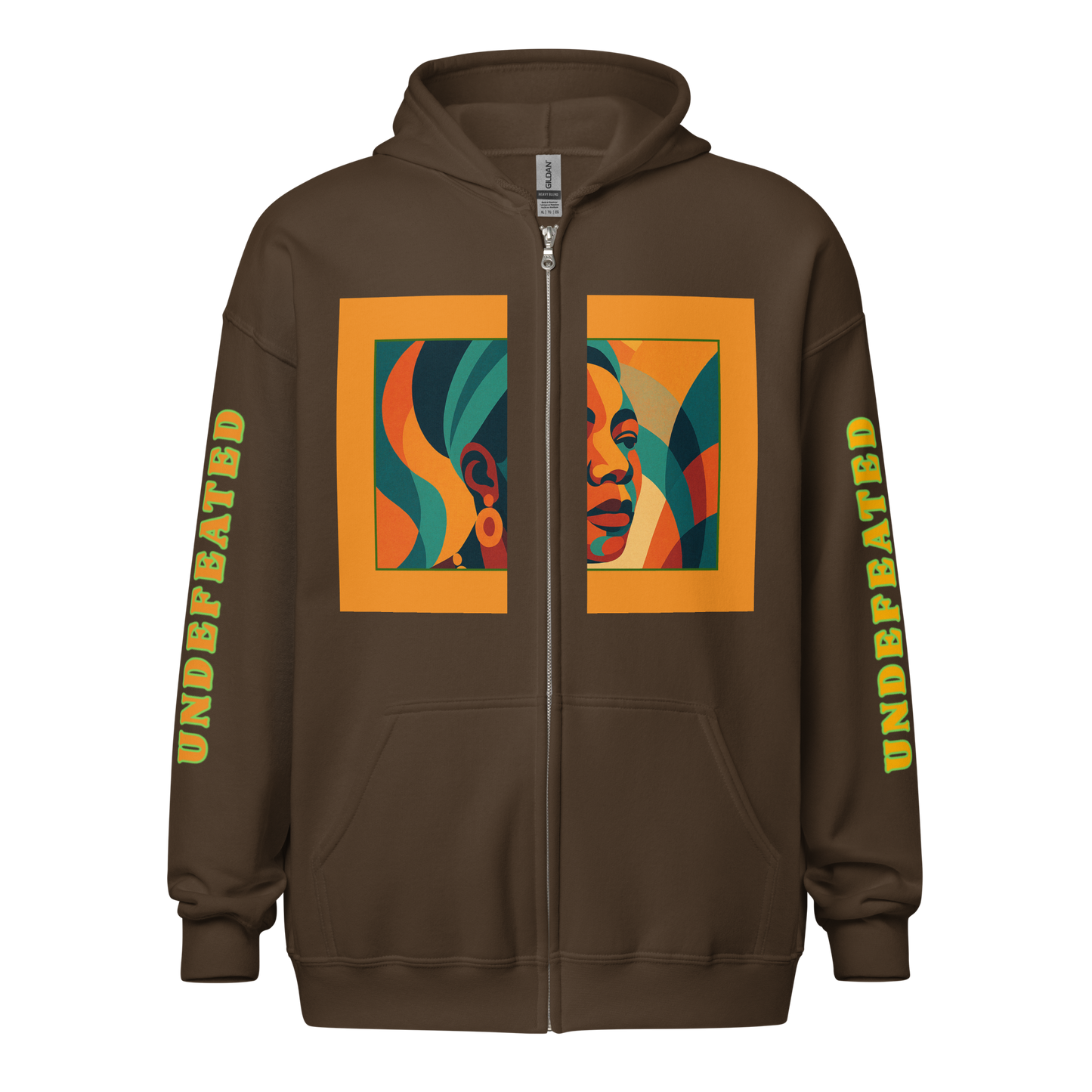 "Undefeated" Maya Angelou Tribute Unisex Hoodie
