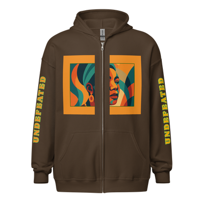 "Undefeated" Maya Angelou Tribute Unisex Hoodie