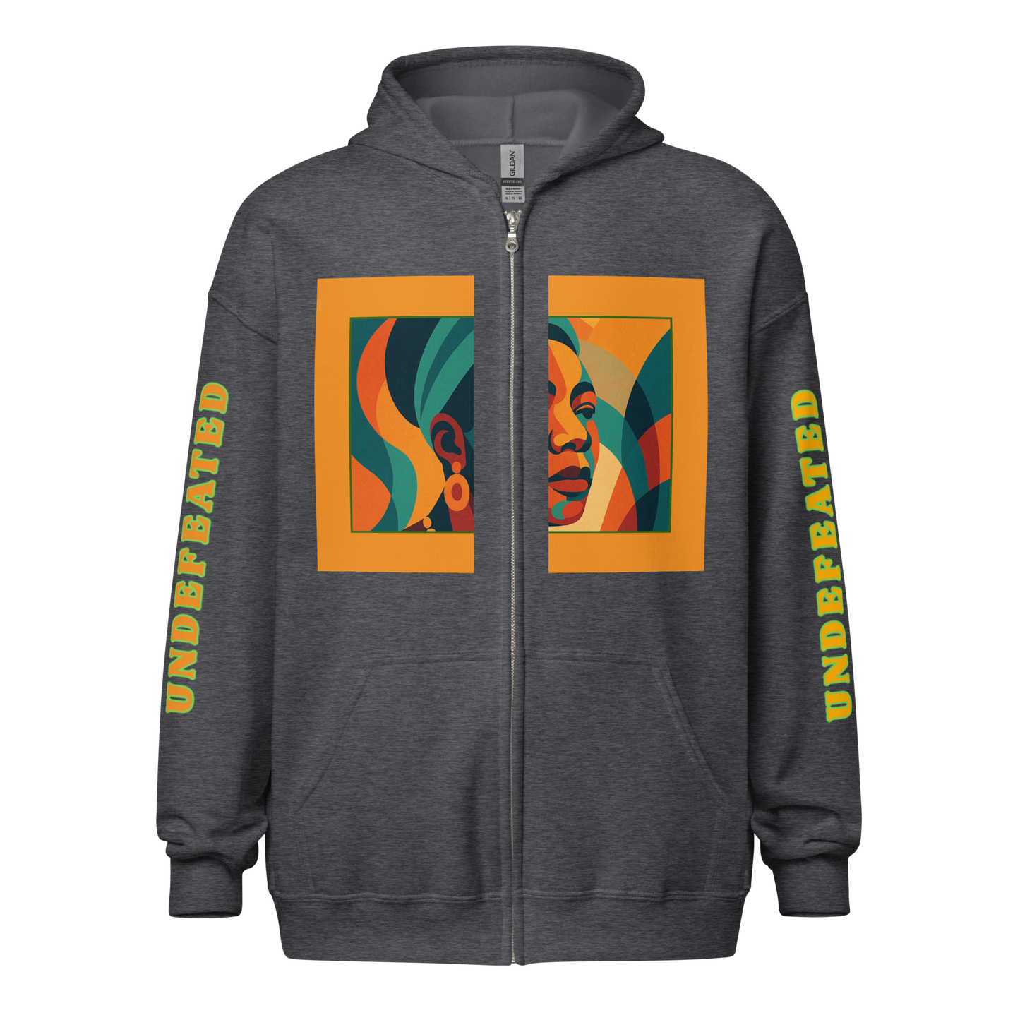 "Undefeated" Maya Angelou Tribute Unisex Hoodie