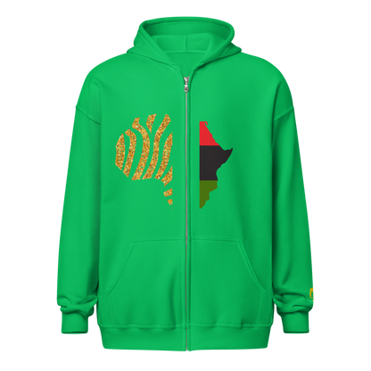 African Legacy Zip Unisex Hoodie