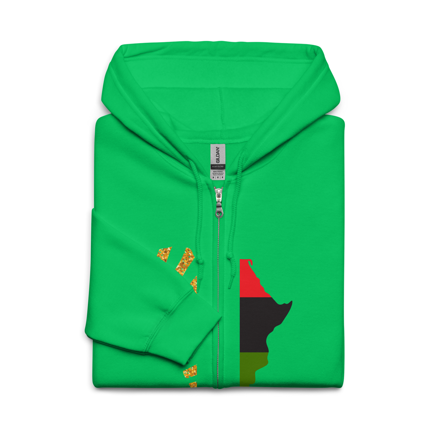 African Legacy Zip Unisex Hoodie