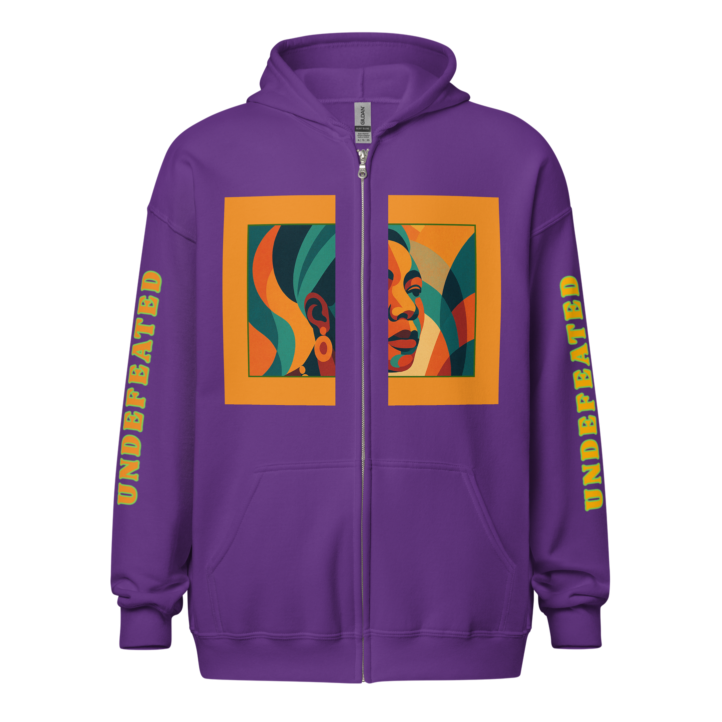 "Undefeated" Maya Angelou Tribute Unisex Hoodie