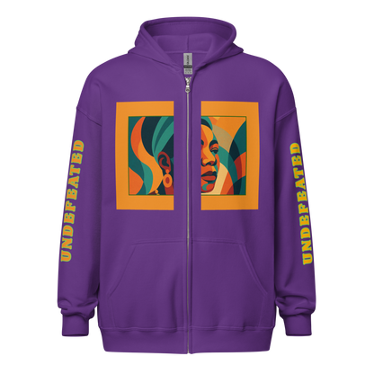 "Undefeated" Maya Angelou Tribute Unisex Hoodie